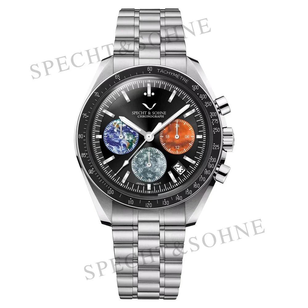 Specht & Sohne Quartz - White Black Color